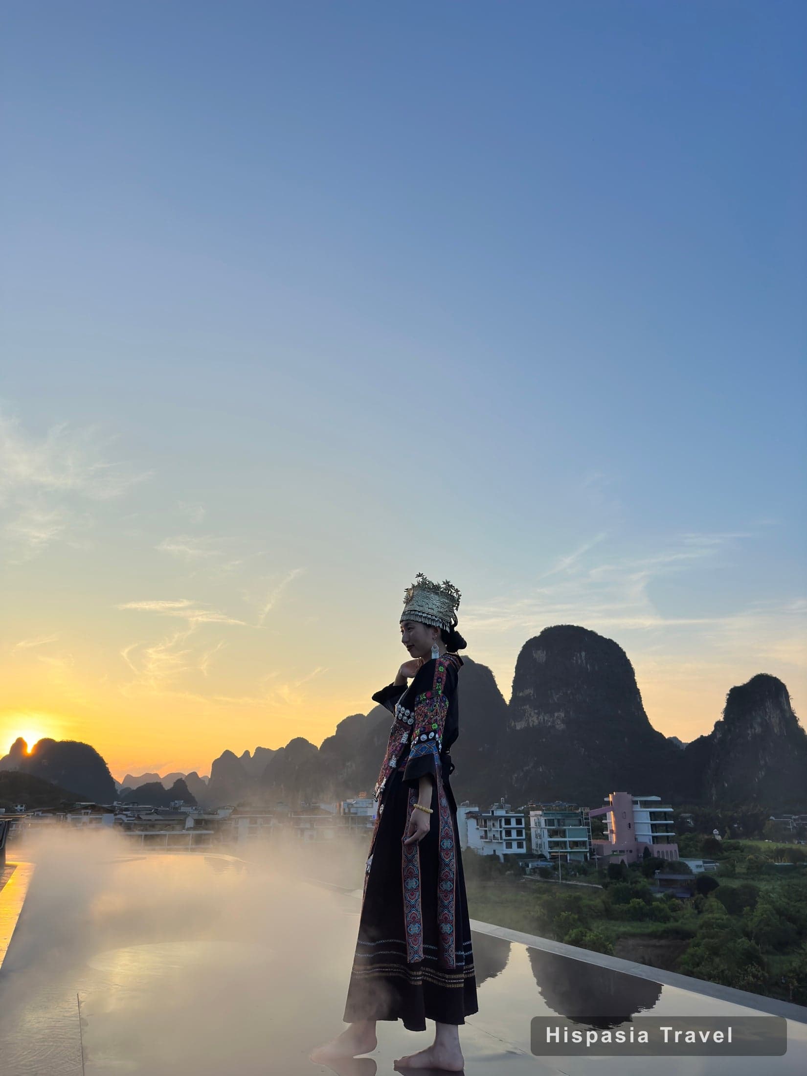 Foto propia de Hispasia Travel: Foto con Vestido Tradicional de Yangshuo
