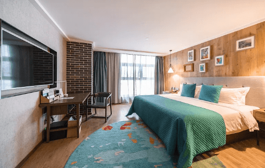 Hotel clásico estilo chino